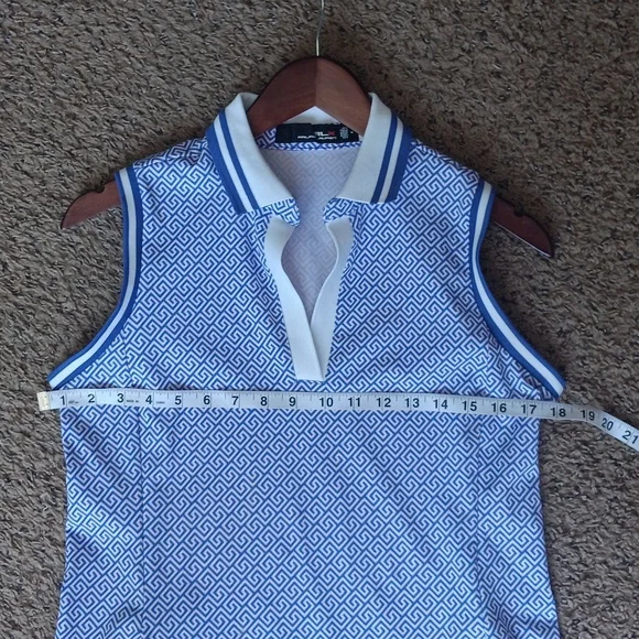 RLX Ralph Lauren printed V-Neck Knit Liberty Square Key Golf Dress - Picture 5 of 10